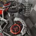 CNC Racing Bi-Color Clear Wet Clutch Cover for most Wet Clutch Ducati's CNC Racing Bi-Color Clear Wet Clutch Cover for most Wet Clutch Ducati's